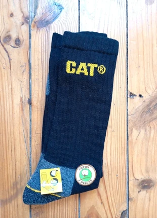 Paire de chaussettes CAT coton peigné 40-44, brand: CAT, condition: New with tags, size: M | 43–46, €2.00, €2.80 includes Buyer Protection Pro