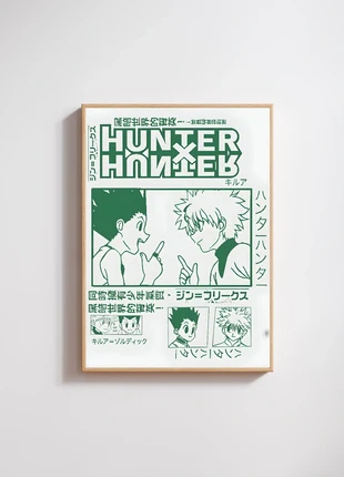 Poster Hunter x Hunter A4 – Stampa Alta Qualità Anime Manga (Senza Cornice), marke: Hunter x Hunter, zustand: Neu, 3,00 €, 3,85 € inklusive Vinted-Käuferschutz