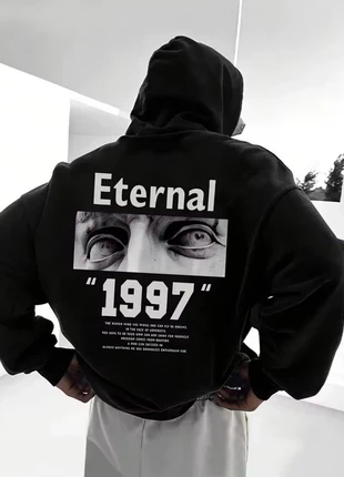 Pull Y2K eternal unisexe - Taille M blanc noir, marque: y2k, état: Très bon état, taille: M, 32,00 €, 34,30 € Protection acheteurs incluse