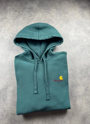 Sweat à capuche Carhartt Vert - Taille S, marque: Carhartt, état: Très bon état, taille: S, 45,00 €, 47,95 € Protection acheteurs incluse