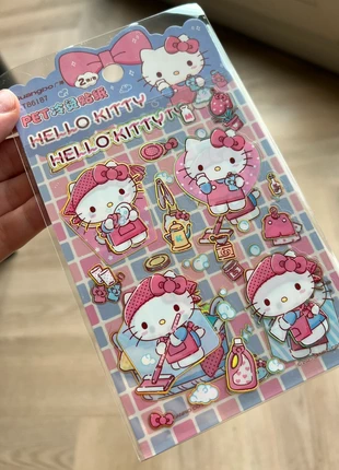Kawaii stationery stickersheet hello kitty holo randje, sanrio character hello kitty stickervel, marque: Sanrio, état: Neuf sans étiquette, taille: Taille unique, 2,00 €, 2,80 € Protection acheteurs incluse