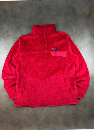 Polaire Patagonia pilou rouge flashy demi col à bouton - L femme, marke: Patagonia, zustand: Sehr gut, größe: L / 40 / 12, 38,00 €, 40,60 € beinhaltet Vinted-Käuferschutz Pro