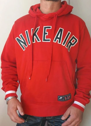 Sweat, hoodie rouge  à capuche Nike Air. Taille M., marke: Nike Air, zustand: Sehr gut, größe: M, 26,50 €, 28,53 € inklusive Vinted-Käuferschutz