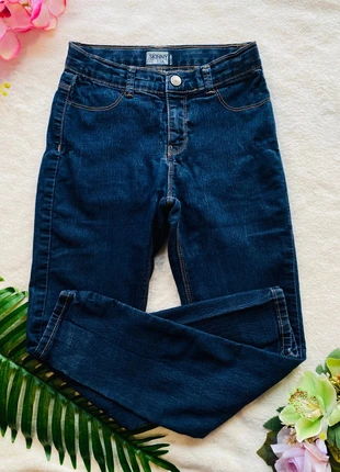 Jeans bleu marine réglable kiabi skinny 12 ans, marque: Kiabi, état: Très bon état, taille: 12 ans / 152 cm, 5,00 €, 5,95 € Protection acheteurs (Pro) incluse