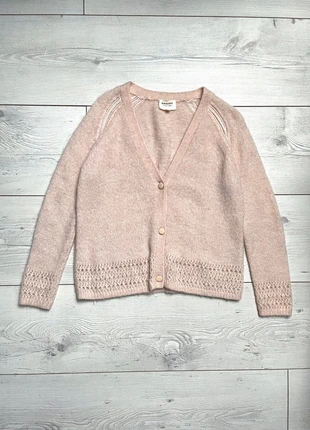 Gilet ,Cardigan Rose Pale en Mohair taille XS- Sézane -boutons dorés, Maille ajourée Manches et Bas, brand: Sézane, condition: Very good, size: XS / 34 / 6, €49.90, €53.10 includes Buyer Protection