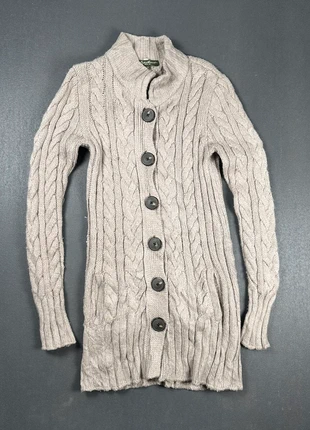 Long Gilet En Laine A boutons - Taille XS - Beige - 31% Laine - #101, brand: Vintage Dressing, condition: Very good, size: XS / 34 / 6, €10.00, €11.20 includes Buyer Protection Pro