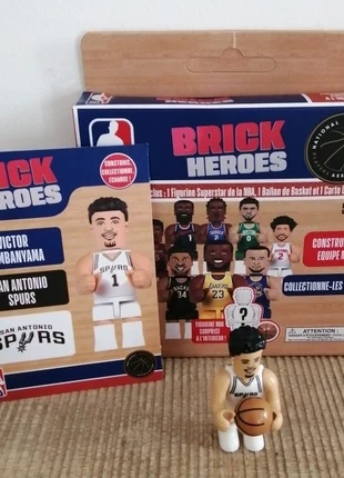 Rare - NBA Brick Heroes - Victor Wembanyama, marque: NBA, état: Neuf sans étiquette, taille: Taille unique, 5,00 €, 5,95 € Protection acheteurs incluse