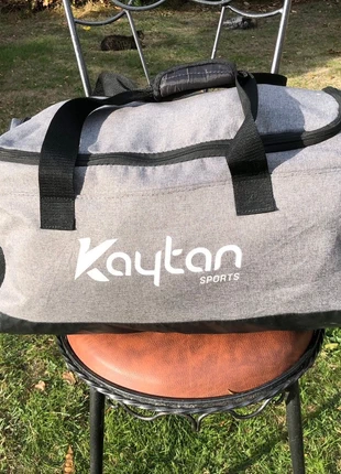 🎒 Grand sac de sport à anses et bandoulière réglable avec pochettes et à fermeture - 30x60x30, brand: Tendance, condition: Very good, €23.00, €24.85 includes Buyer Protection