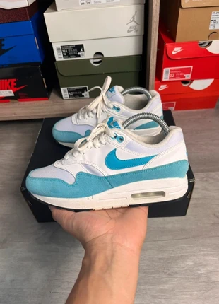 Nike Air Max 1 ´White Fury Light Blue’ taille 38, marque: Nike, état: Très bon état, taille: 38, 55,00 €, 58,45 € Protection acheteurs incluse