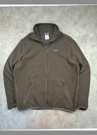 Veste polaire Patagonia full zip marron / kaki vintage - taille L, marque: Patagonia, état: Très bon état, taille: L, 44,90 €, 47,85 € Protection acheteurs (Pro) incluse