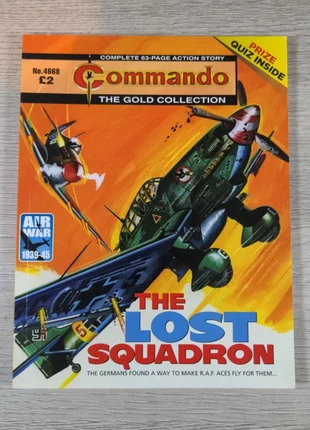Commando Comic Issue Number 4668 The Lost Squadron, brand: Commando, condition: Good, £2.95, £3.80 includes Buyer Protection Pro