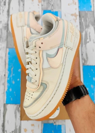 Baskets Sneackers Nike Air Force One AF1 Low Shadow << Coconut Milk Crimson Tint >> Taille 37.5, marca: Nike, estado: Muito bom, tamanho: 37.5, €35.00, €37.45 inclui Proteção do Comprador Pro