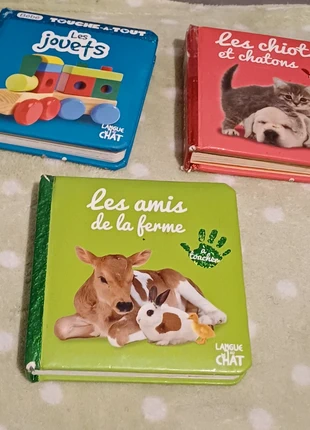 Livres bébé a toucher, condition: Satisfactory, €3.00, €3.85 includes Buyer Protection
