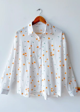 Chemise blanche orange 🍊 Taille 40 L, brand: Season, condition: New with tags, size: L / 40 / 12, €28.00, €30.10 includes Buyer Protection