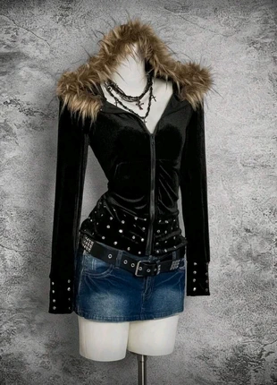 Sudadera Y2k Gothic Vintage Streetwear, marque: y2k, état: Neuf sans étiquette, taille: M / 38 / 10, 35,00 €, 37,45 € Protection acheteurs incluse