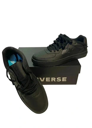 Converse Rival OX noires – baskets modernes au style vintage, marke: Converse, zustand: Neu, mit Etikett, größe: 42, 45,00 €, 47,95 € beinhaltet Vinted-Käuferschutz Pro