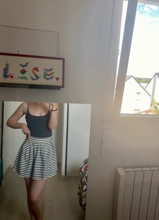 Jupe marinière, marca: FB Sister, estado: Muito bom, tamanho: S / 36 / 8, €7.00, €8.05 inclui Proteção do Comprador