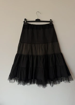 Jupe vintage à froufrou, marque: Vintage Dressing, état: Très bon état, taille: M / 38 / 10, 8,00 €, 9,10 € Protection acheteurs incluse