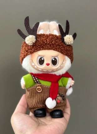 Labubu knitted Reindeer Christmas 5-Piece Outfit Set 🎄 (doll not included)., brand: POPMART, condition: New without tags, size: One size, £11.99, £13.25 includes Buyer Protection
