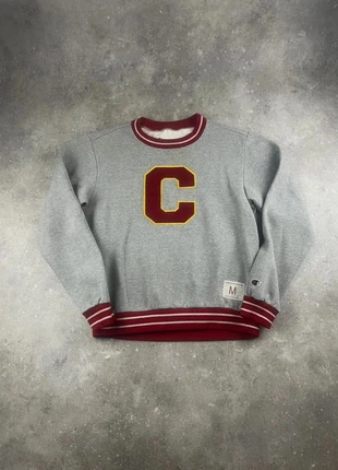 Sweat Champion old school col contrasté gris | Taille M, merk: Champion, staat: Heel goed, maat: M, € 20,00, € 21,70 inclusief Kopersbescherming