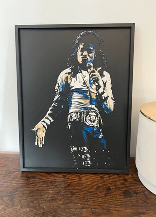 Cadre décoratif Michael Jackson, brand: Michael Jackson, condition: Very good, €12.00, €13.30 includes Buyer Protection Pro