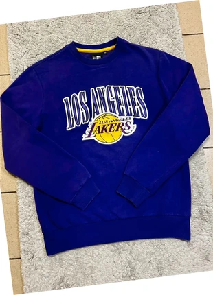 Sweat-shirt NBA Los Angeles Lakers violet – Logo brodé – Officiel New Era – Taille XS, marke: New Era, zustand: Neu, größe: XS, 29,99 €, 32,19 € inklusive Vinted-Käuferschutz