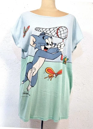 Robe de chambre Tom & Jerry vintage 1985 – Taille M/L – licence officielle MGM/UA, marca: Warner Bros., estado: Bueno, tamaño: M / 38 / 10, 14,90 €, 16,35 € Protección al comprador incluida