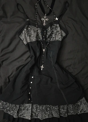Dark dress project zero, merk: COQUETTE, staat: Heel goed, maat: M / 38 / 10, € 29,99, € 32,19 inclusief Kopersbescherming