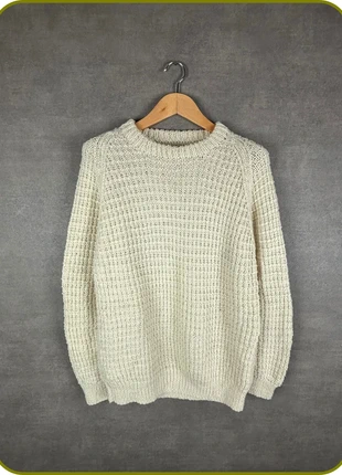 Pull tricoté beige écru col rond maille texturée femme taille L, marca: Vintage Dressing, estado: Muy bueno, tamaño: L / 40 / 12, 20,00 €, 21,70 € Protección al comprador incluida
