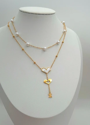 New!Sublime amour berbère collier double, ras de cou gamme « yaz-Joyaux berbères , marke: Kabyle, zustand: Sehr gut, 19,90 €, 21,60 € beinhaltet Vinted-Käuferschutz Pro