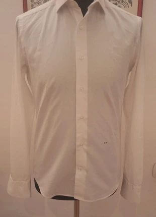 Ap?omb - Camicia elegante uomo Slim-Fit – Taglia 39 (15½), merk: Ap?omb, staat: Heel goed, maat: 39 cm, € 10,00, € 11,20 inclusief Kopersbescherming