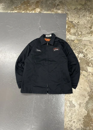 Veste de travail / garage USA bleu marine brodée Vintage, marca: Vintage Dressing, estado: Muito bom, tamanho: L, €24.00, €25.90 inclui Proteção do Comprador Pro