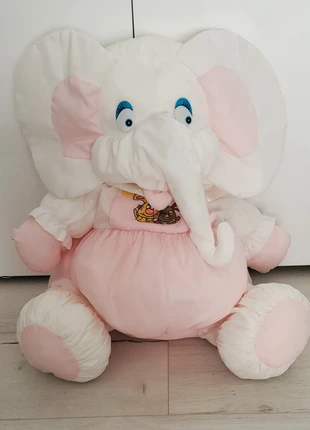 puffalump éléphant rose 43 cm vintage – pink puffalump elephant plush, marque: bikin, état: Très bon état, taille: Taille unique, 19,00 €, 20,65 € Protection acheteurs incluse