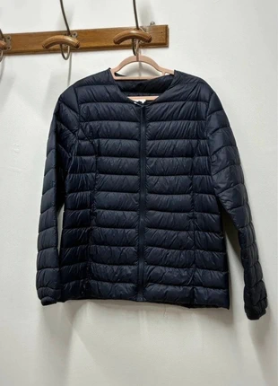 Doudoune légère fine marine sans col Taille L/XL, estado: Muito bom, tamanho: L / 40 / 12, €15.00, €16.45 inclui Proteção do Comprador Pro