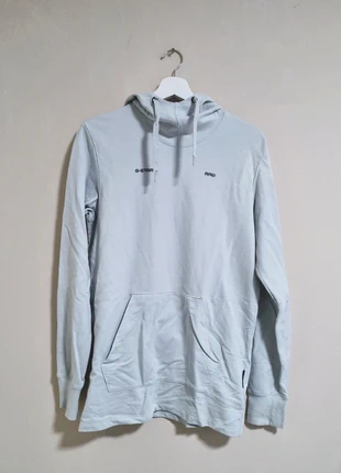 G-Star Raw blauw/grijze hoodie maat S, merk: G-Star, staat: Heel goed, maat: S, € 10,00, € 11,20 inclusief Kopersbescherming