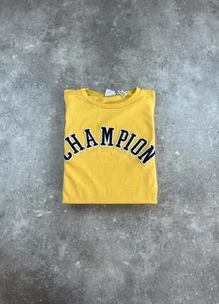 Champion T-shirt jaune logo brodé | Taille M, marca: Champion, estado: Muy bueno, tamaño: M / 38 / 10, 10,00 €, 11,20 € Protección al comprador incluida