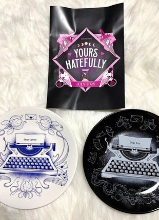 Illumicrate Exclusive Divine Rivals Ceramic Plates | Bookish Gifts, brand: illumicrate, condition: New with tags, £9.00, £10.15 includes Buyer Protection