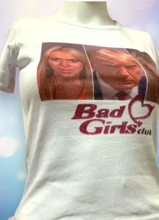 Bad Girls Club Y2K top Lindsay Lohan Paris Hilton Criminal Camiseta de Bebé, marque: y2k, état: Très bon état, taille: M / 38 / 10, 29,00 €, 31,15 € Protection acheteurs incluse