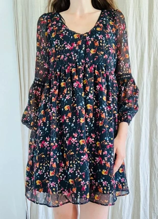 Robe noire à motifs - Taille 36, marque: Jaminni&Cie, état: Très bon état, taille: S / 36 / 8, 15,00 €, 16,45 € Protection acheteurs (Pro) incluse