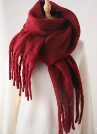 Echarpe / châle chaude & moelleuse Bordeaux - neuve, brand: Boutique indépendante, condition: Very good, €15.00, €16.45 includes Buyer Protection