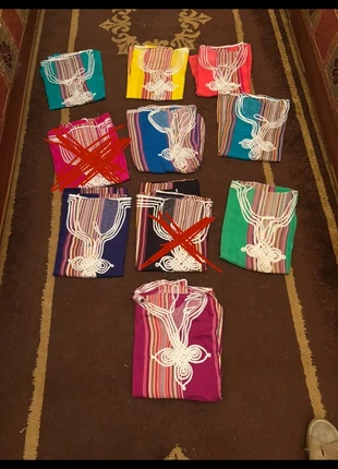 Marokkaanse huisjurk diverse kleuren, staat: Nieuw zonder prijskaartje, maat: Universele maat, € 9,50, € 10,68 inclusief Kopersbescherming