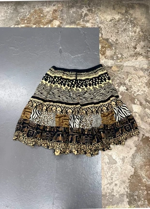 Jupe longue marron et noir imprimé animalier Vintage, marque: Vintage Dressing, état: Très bon état, taille: L / 40 / 12, 5,00 €, 5,95 € Protection acheteurs (Pro) incluse