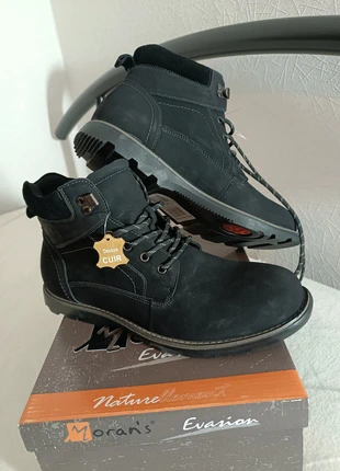 Bottines cuir Moran's, marque: Moran's, état: Neuf avec étiquette, taille: 42, 22,00 €, 23,80 € Protection acheteurs incluse