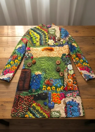 Robe Pull Col Roulé Imprimé :  Fleurs Trompe l’oeil 3D manches longues Automne Hiver, brand: LOOK, condizioni: Nuovo senza cartellino, taglia: M / IT 42 / EU 38, €52.90, €56.25 include la Protezione acquisti