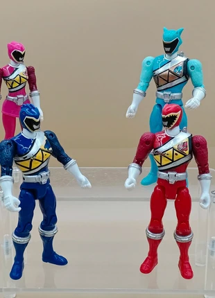 Lot 4 figurines dino charge - Power rangers, brand: Power Rangers, condizioni: Buone, taglia: Taglia unica, €20.00, €21.70 include la Protezione acquisti Pro