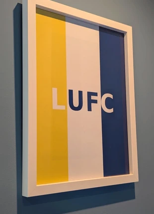 Leeds United wall art print. Leeds United frame, brand: Art, condition: New with tags, £20.00, £21.70 includes Buyer Protection