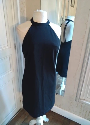 Robe Zara – soirée – noire courte – dos nu – T S 36, brand: Zara, condition: Very good, size: S / 36 / 8, €25.00, €26.95 includes Buyer Protection