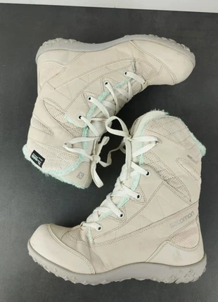 Bottes de neige boots montagne chaud Salomon 39 1/3 gris, marque: Salomon, état: Bon état, taille: 39, 39,00 €, 41,65 € Protection acheteurs incluse