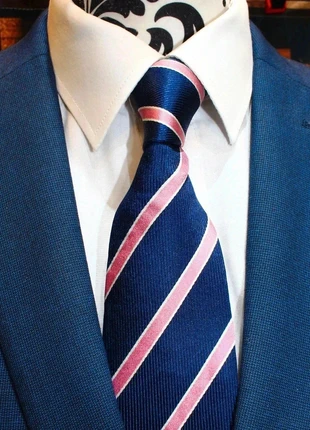 Classic Blade Striped Tie by TM Lewin Silk Men's Formal Business Accessory, brand: TM Lewin, condition: Good, £7.75, £8.84 includes Buyer Protection Pro