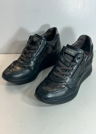 🇮🇹 Nero Giardini Baskets Cuir Noir T.36, marque: Nero Giardini, état: Très bon état, taille: 36, 22,00 €, 23,80 € Protection acheteurs incluse